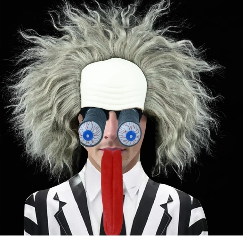 Gray Costume Wig for Men